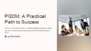 Post Graduate Diploma in Management