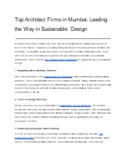 Best Architectural Firm in Mumbai - MQA Architect (2)