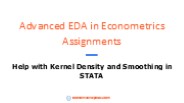 Advanced EDA in Econometrics Assignments