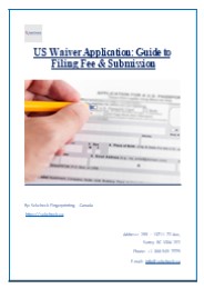 US Waiver Application: Guide to Filing Fee & Submission