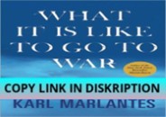 PDF/DOWNLOAD What It Is Like to Go to War
