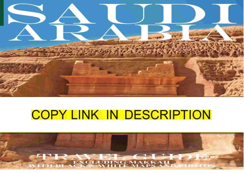 (PDF) Saudi Arabia: Travel Guide (Not Including Makkah) PDF