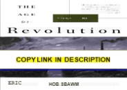 PDF The Age of Revolution: 1789-1848 PDF