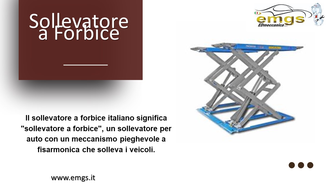 Sollevatore a Forbice