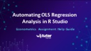 Automating OLS Regression Analysis in R Studio