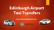 Edinburgh Airport Taxi Transfers