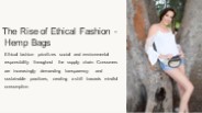 The Future of Ethical Fashion: Hemp Bags