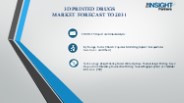 3D Printed Drugs Market