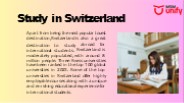Study in Switzerland