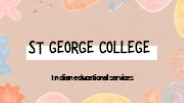 St George College Bangalore