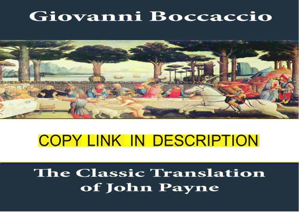Pdf The Decameron: The Classic Translation of John Payne (PDF)