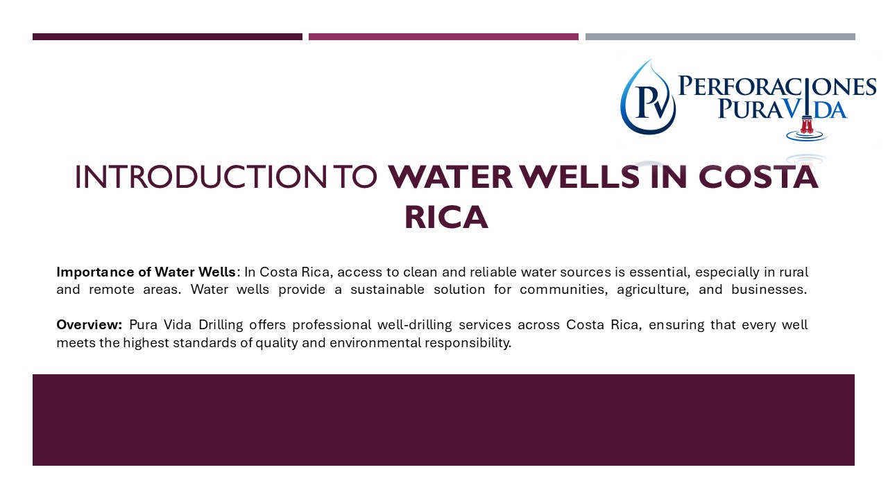 Water wells in costa Rica (1)