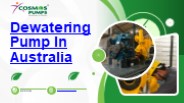 Dewatering Pump in Australia