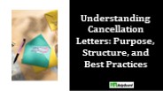 Cancellation Letter