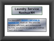 Laundry Service Nashua NH