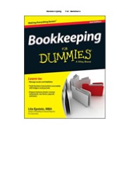 DOWNLOAD Bookkeeping For Dummies (1)