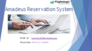Amadeus Reservation System