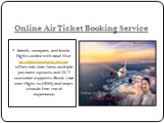 Reserve Nonstop Flight Deals