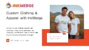 Custom Clothing & Apparel with InkMerge