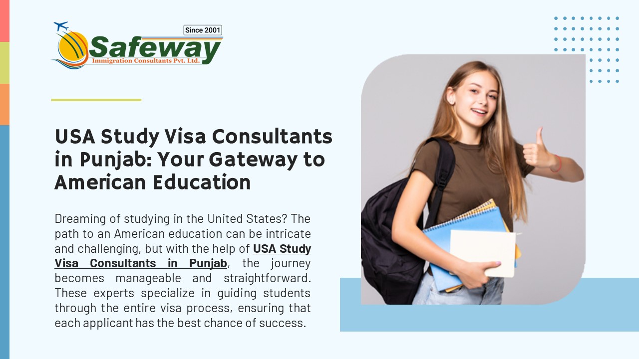 USA Study Visa Consultants in Punjab