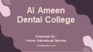 Al Ameen Dental College