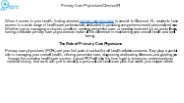primary care physician