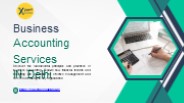 Best Accounting Services in Delhi .