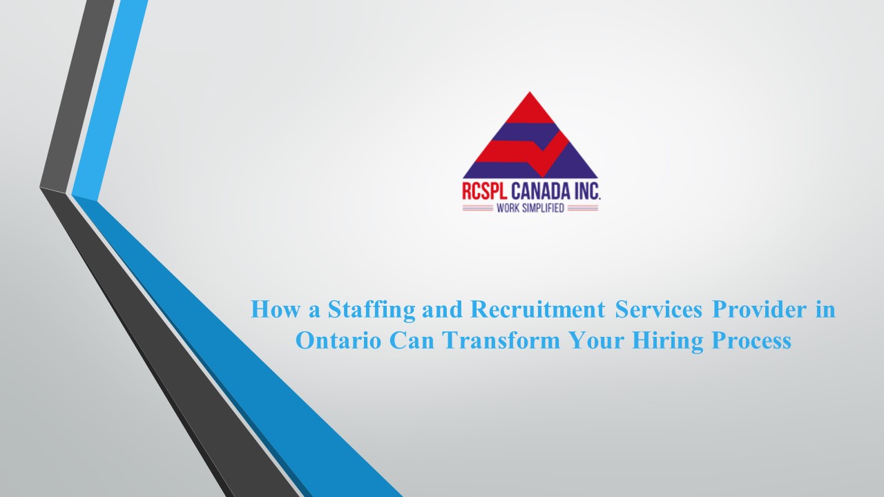 Upgrade Your Hiring with Ontario Staffing & Recruitment Experts