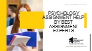 Psychology Assignment Help by Best Assignment Experts