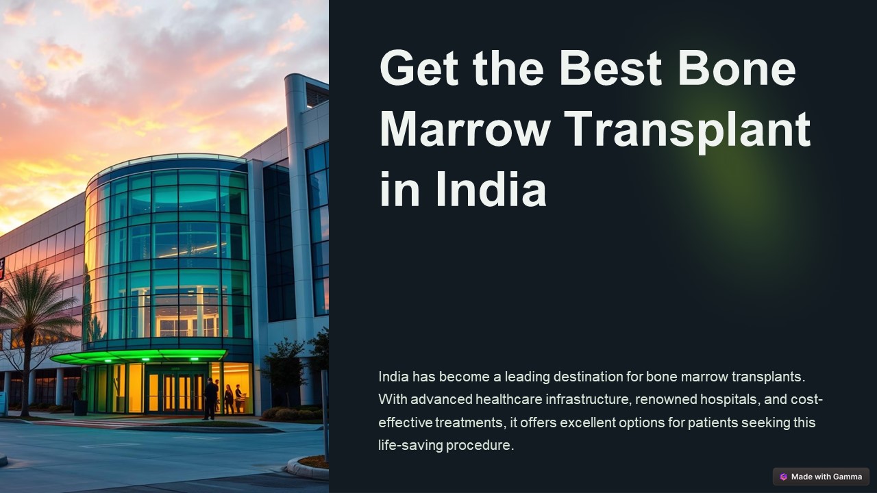 Get the Leading Bone Marrow Transplant in India
