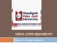 Post Graduation In Computer Application