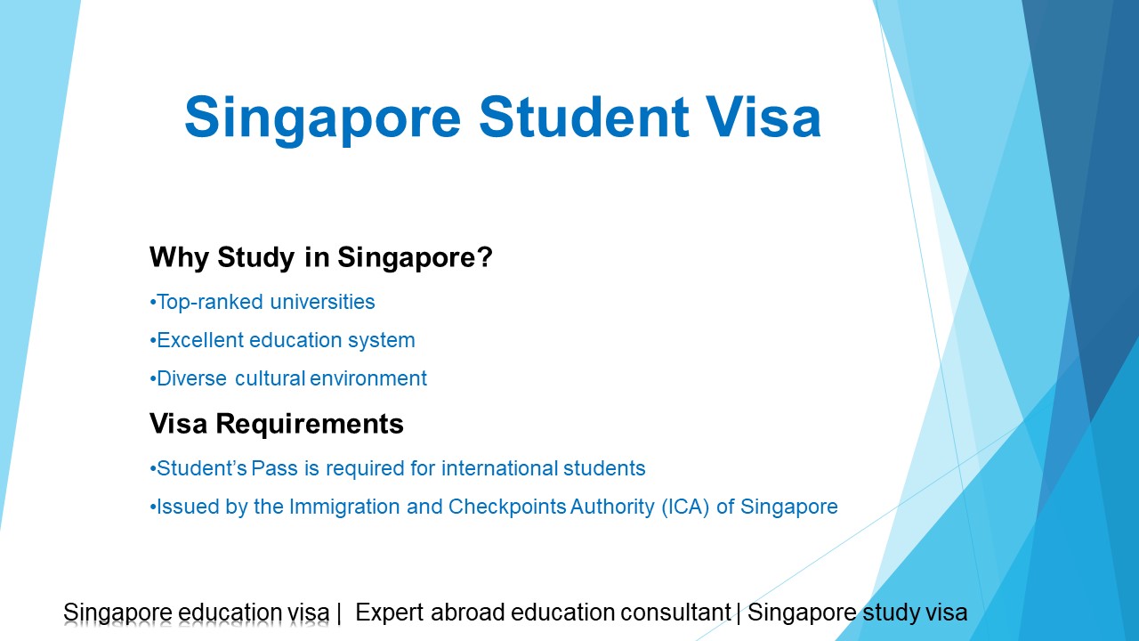 Singapore Student Visa | Student visa