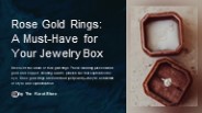 Rose Gold Rings