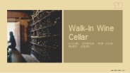 Walk-in Wine Cellar - Perfect Blend of Luxury, Function, & Design