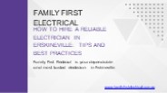 Electrician Erskineville