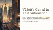 Software Testing Services agency - AI Driven Testing | V2Soft
