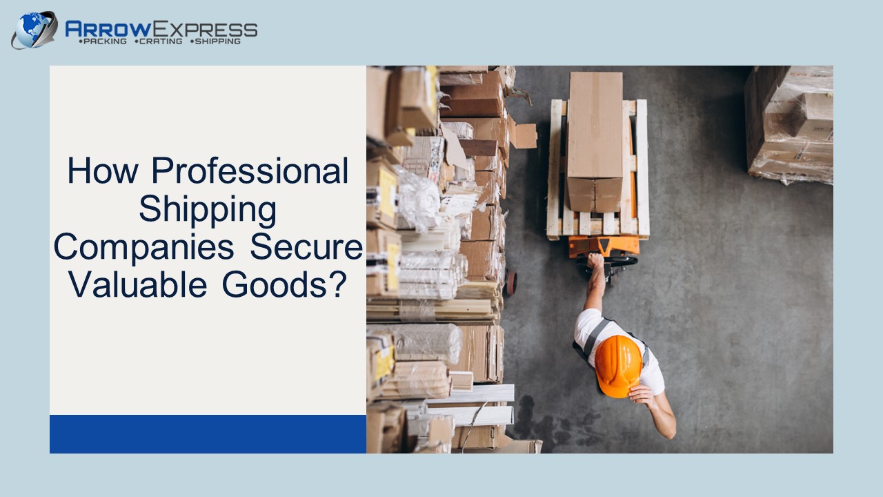 How Professional Shipping Companies Secure Valuable Goods?
