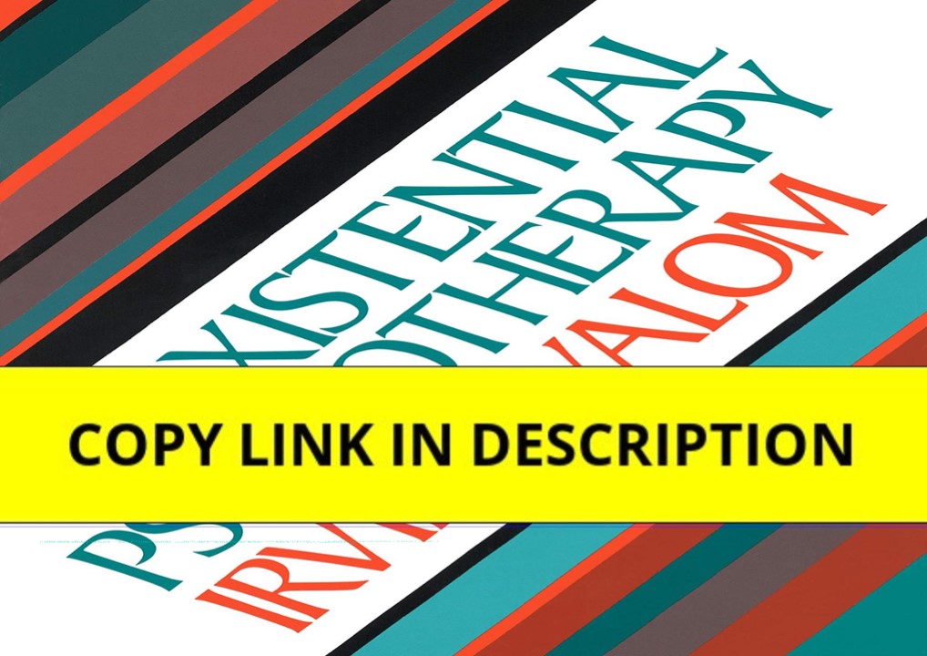 PDF/READ Existential Psychotherapy