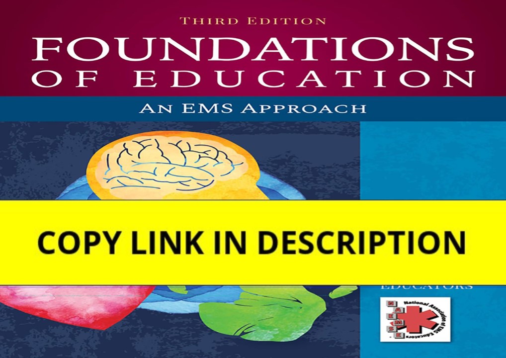 PDF Foundations of Education: An EMS Approach