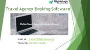Travel Agency Booking Software