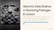 Genomic Data Science in Monitoring Pathogen Evolution