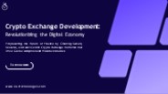 Crypto Exchange Development: Revolutionizing the Digital Economy