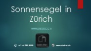 Sonnensegel in Zürich