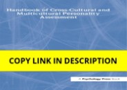 READ/DOWNLOAD Handbook of Cross-Cultural and Multicultural Personality