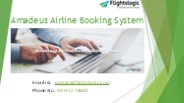 Amadeus Airline Booking System