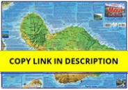 Download⚡️ Maui Hawaii Adventure Map Franko Maps Laminated Poster