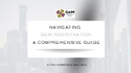 GEM REGISTRATION