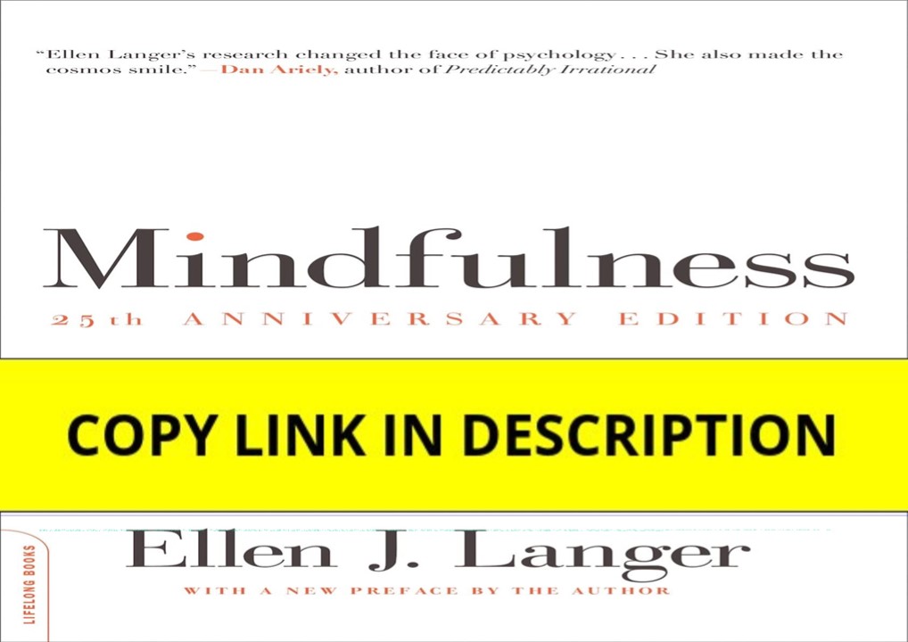 [PDF] DOWNLOAD FREE Mindfulness (25th anniversary edition) (A Merloyd