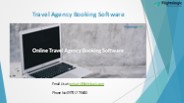 Travel Agency Booking Software