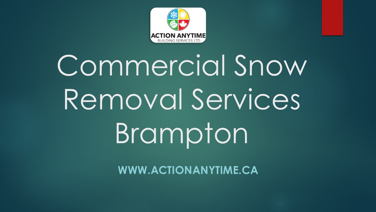 Commercial Snow Removal Services Near Me